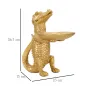 KROKODYL GOLD 23X15X26,5 cm
